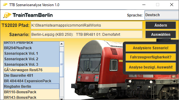 Software 1 Main View